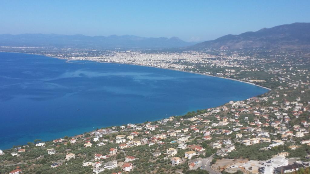 Messinian Blue Seaside Villa Kalamáta Eksteriør bilde