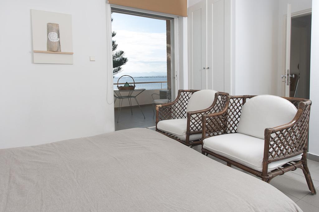 Messinian Blue Seaside Villa Kalamáta Eksteriør bilde